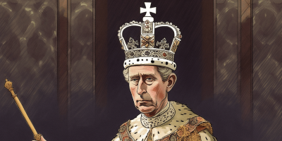 Illustration of King Charles III